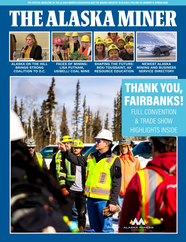 Alaska Miner Magazine Quarterly cover