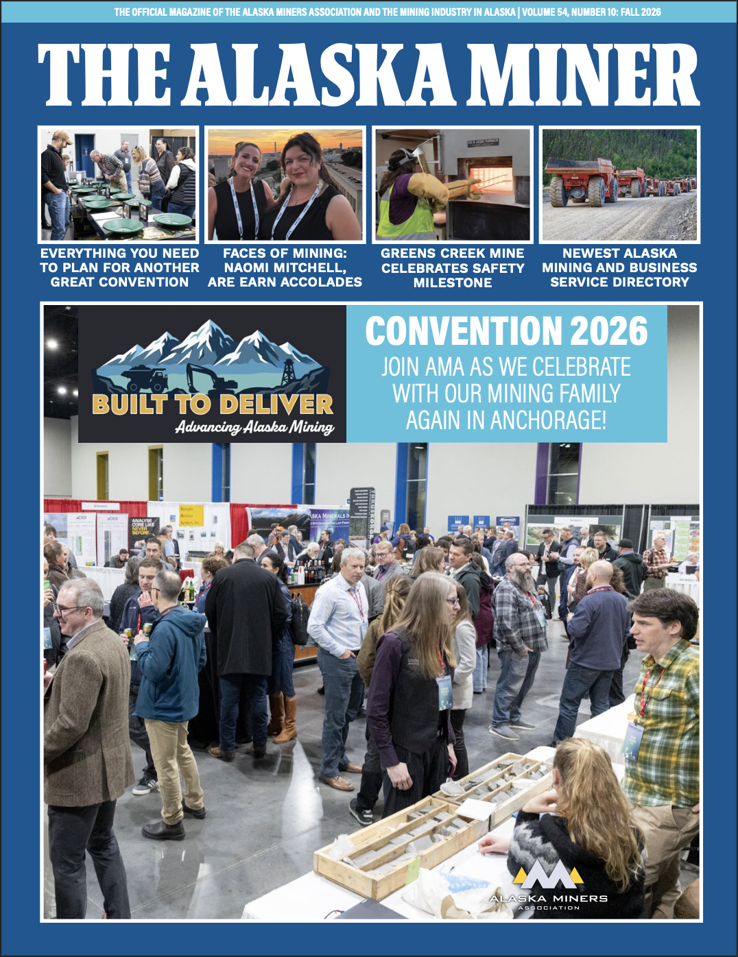 Alaska Miner Magazine Quarterly cover